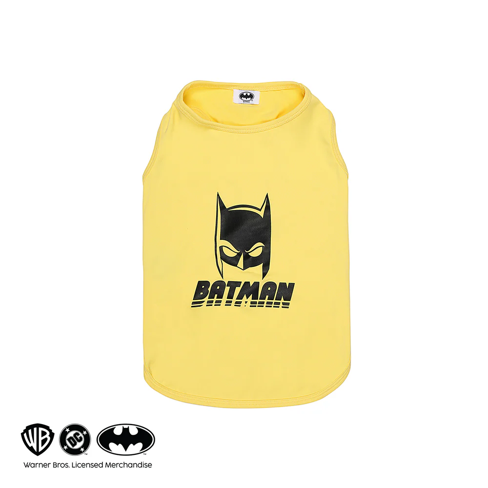 Warner Bros Batman T Shirt for Dogs and Cats (Yellow) - Image 2