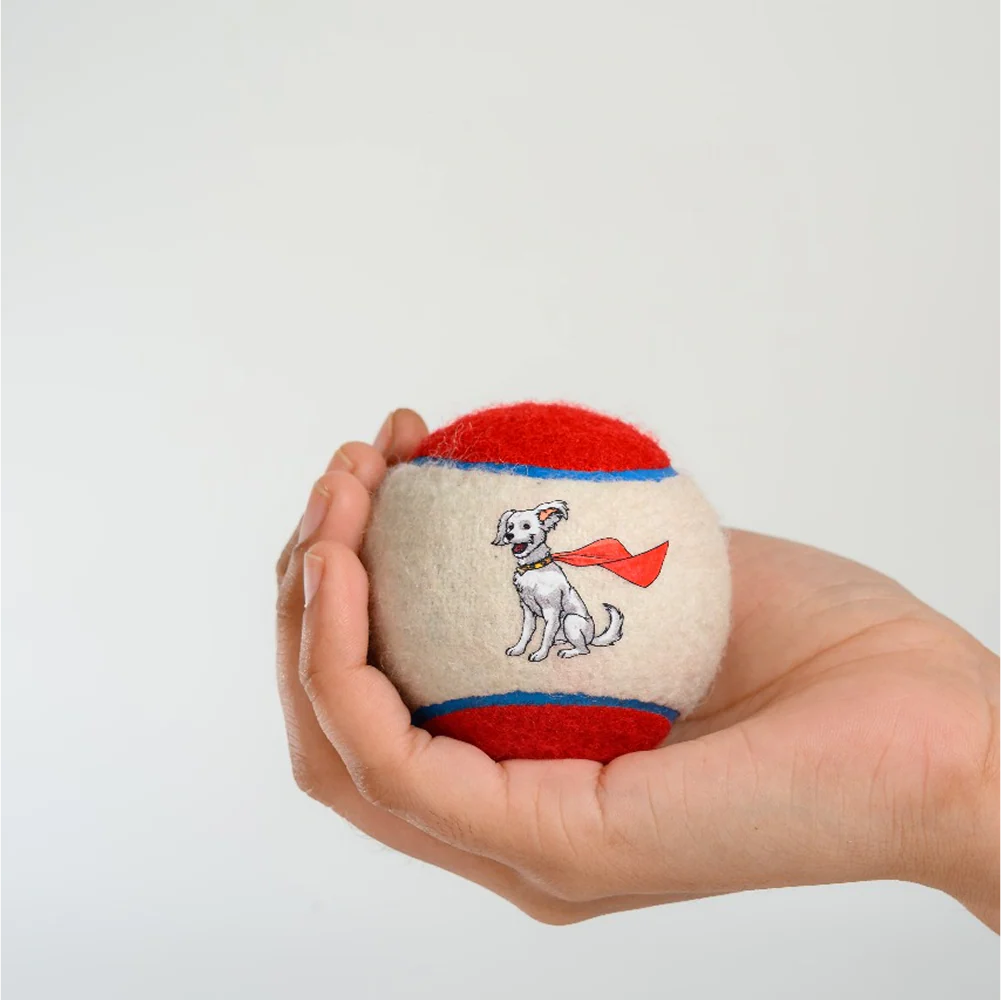 Warner Bros Superman Krypto Ball Toy for Dogs and Cats - Image 2