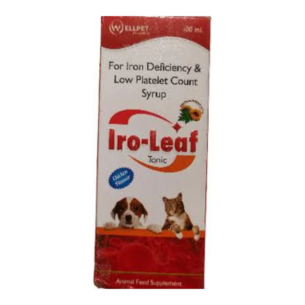Wellpet Iro Leaf Syrup Platelet Boosters for Dogs & Cats