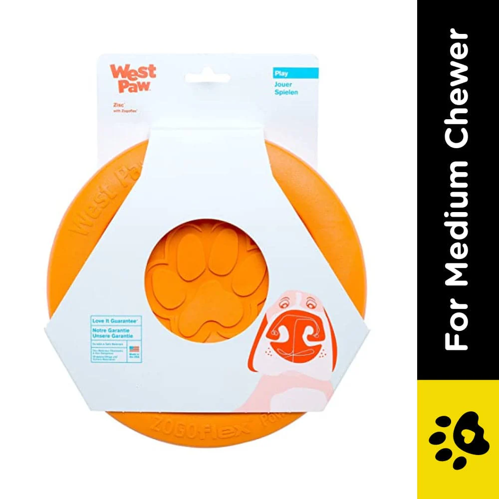 West Paw Design Zisc for Dogs (Tangerine) - Image 2