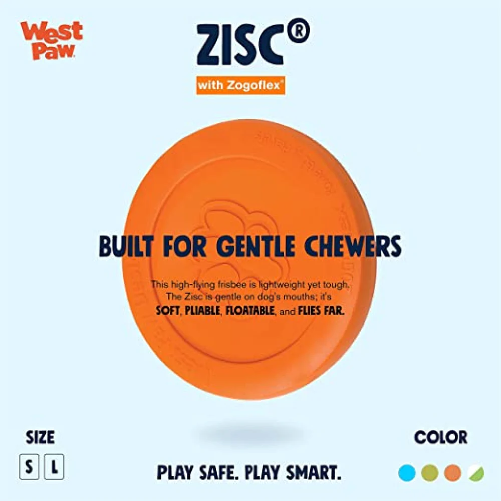 West Paw Design Zisc for Dogs (Tangerine) - Image 5