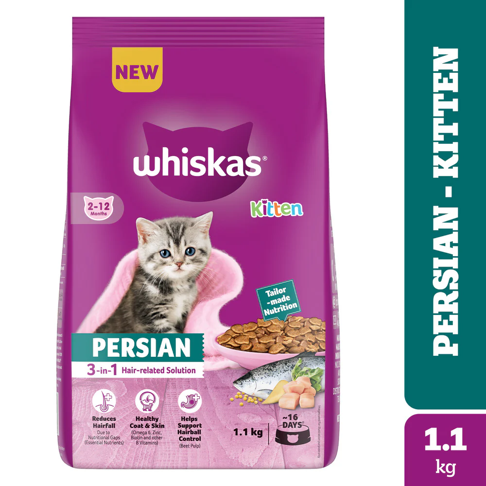 Whiskas (2 to 12 months) Persian Kitten Cat Dry Food - Image 6