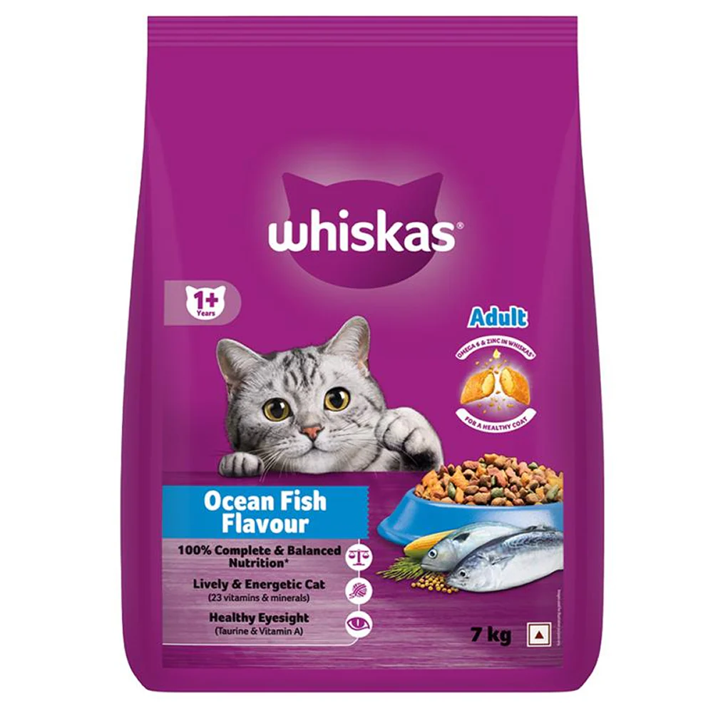 Whiskas Ocean Fish Flavour Adult Cat Dry Food - Image 6