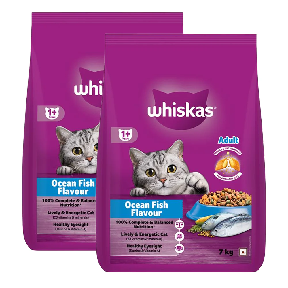 Whiskas Ocean Fish Flavour Adult Cat Dry Food - Image 9