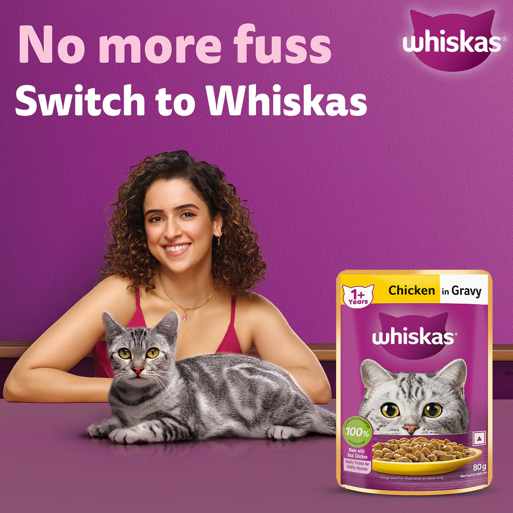 Whiskas Chicken in Gravy Adult Cat Wet Food - Image 9