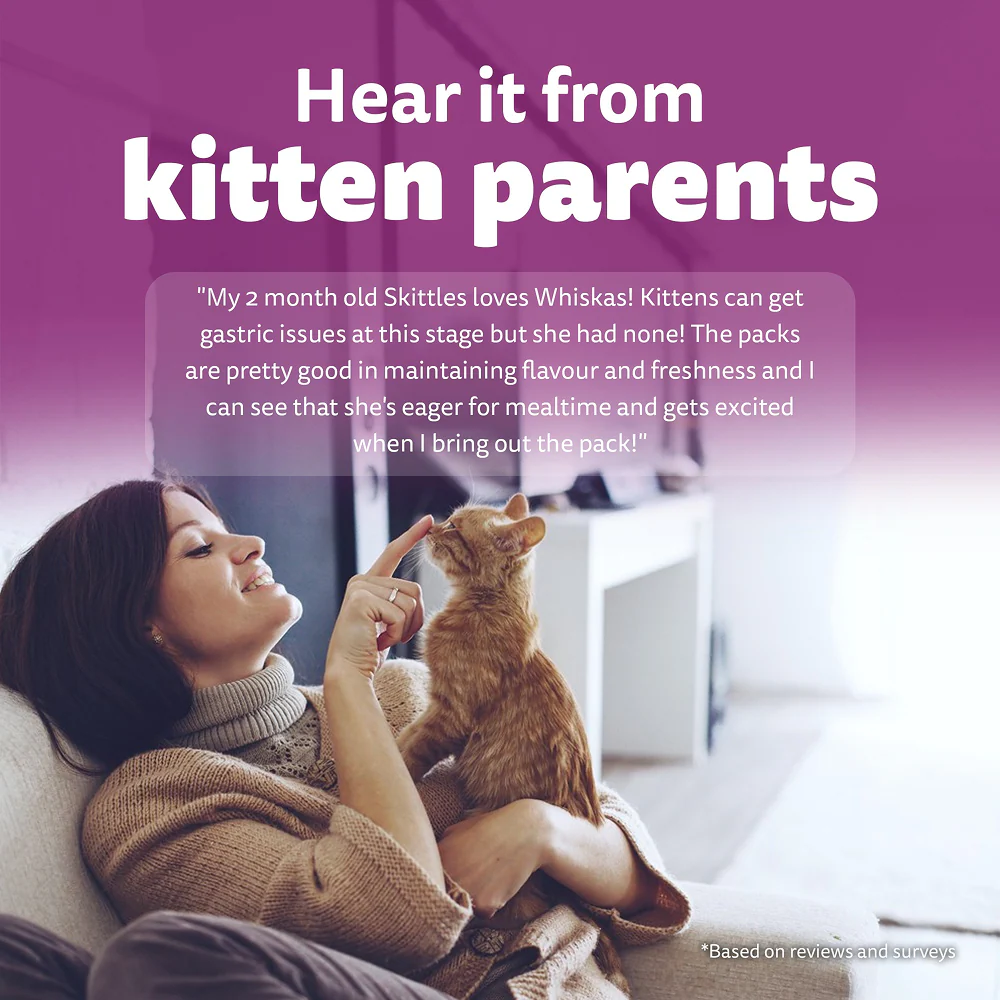Whiskas Chicken with Salmon in Jelly Kitten (2-12 Months) Cat Wet Food - Image 12