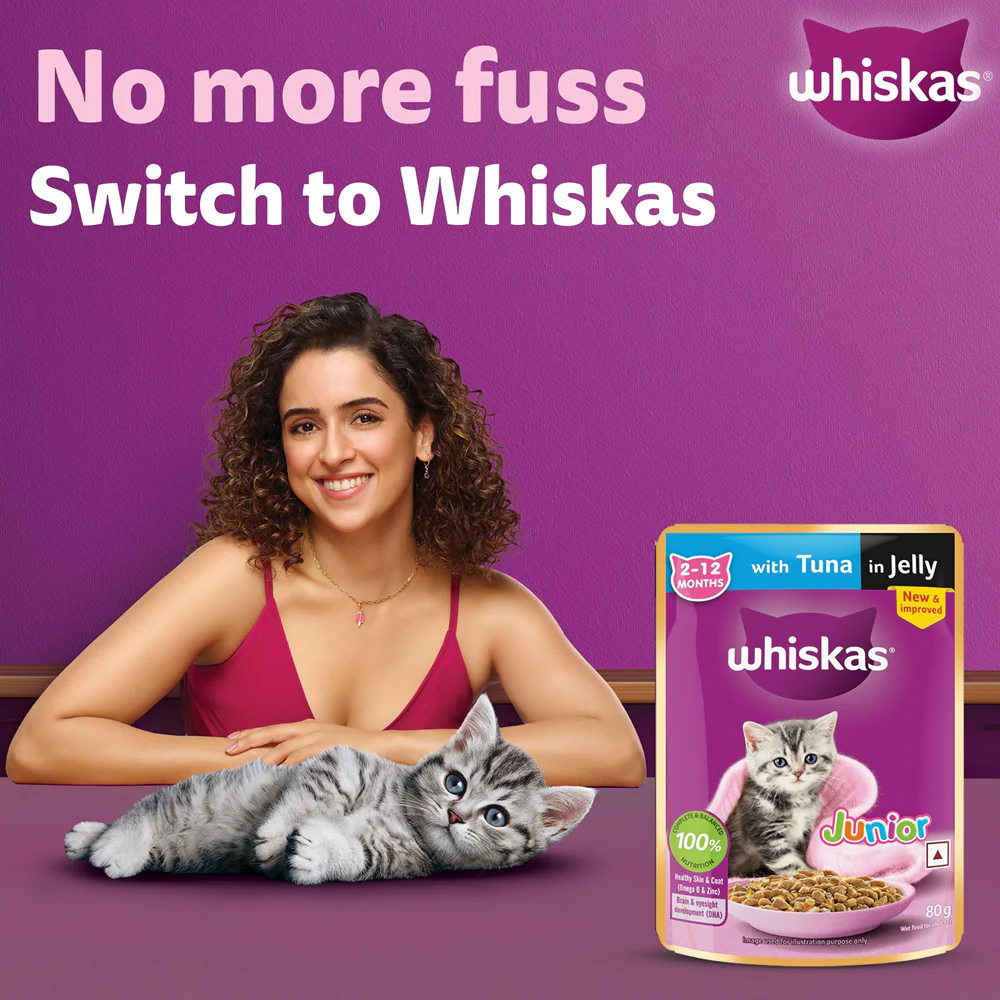 Whiskas Kitten Wet Food Value Combo |Chicken, Tuna & Mackerel - Image 24