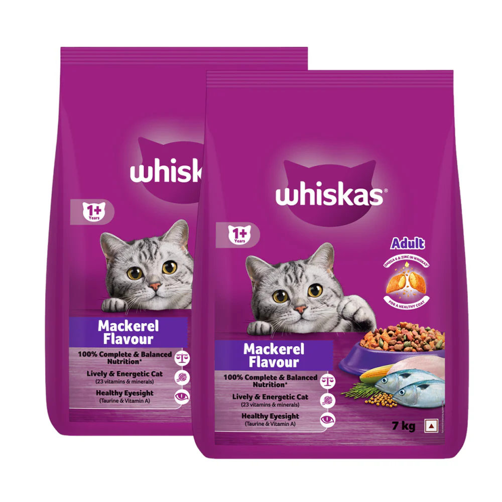 Whiskas Mackerel Flavour Adult Cat Dry Food - Image 18
