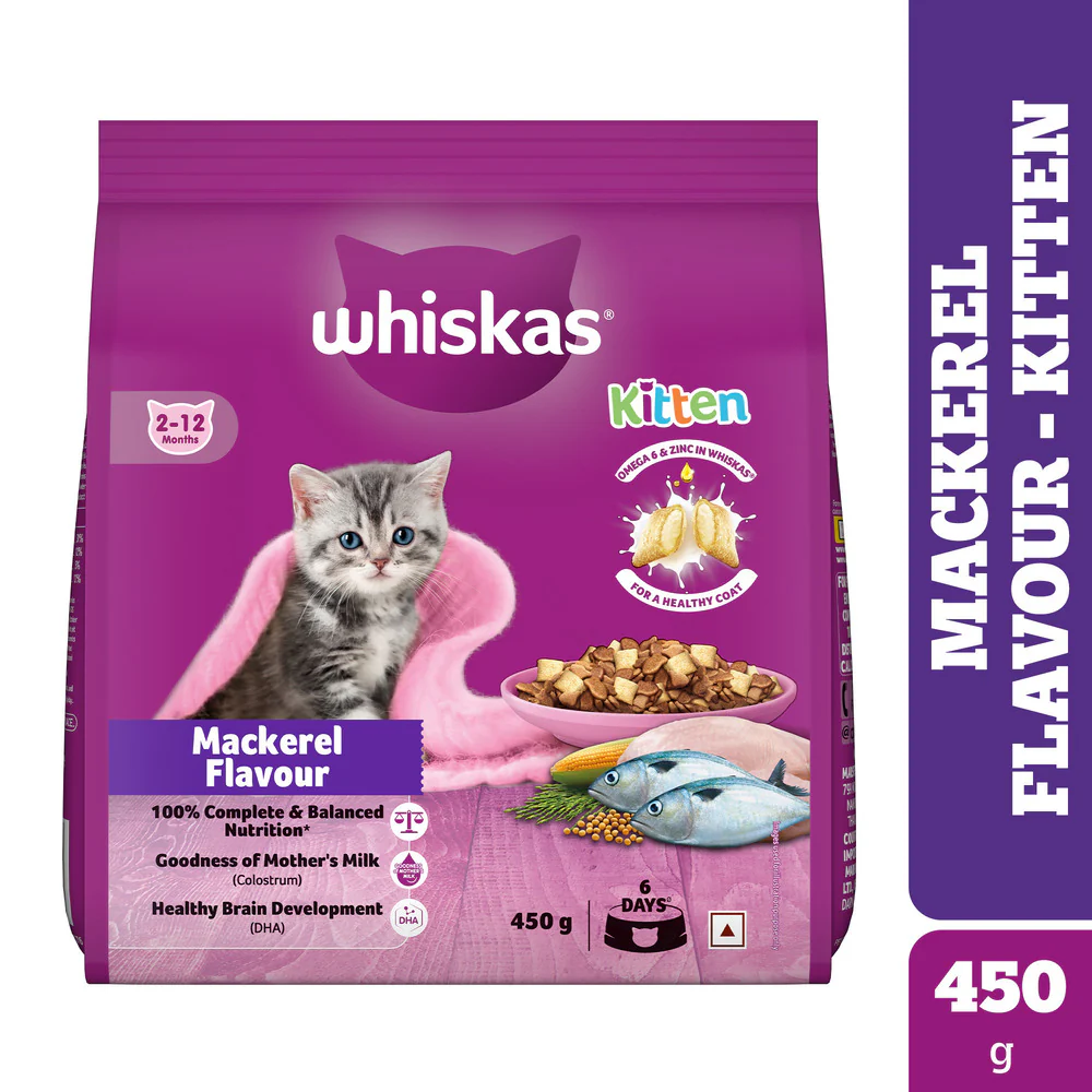 Whiskas Mackerel Flavour Kitten (2 to 12 months)Cat Dry Food - Image 20