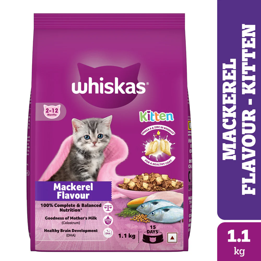 Whiskas Mackerel Flavour Kitten (2 to 12 months)Cat Dry Food - Image 22