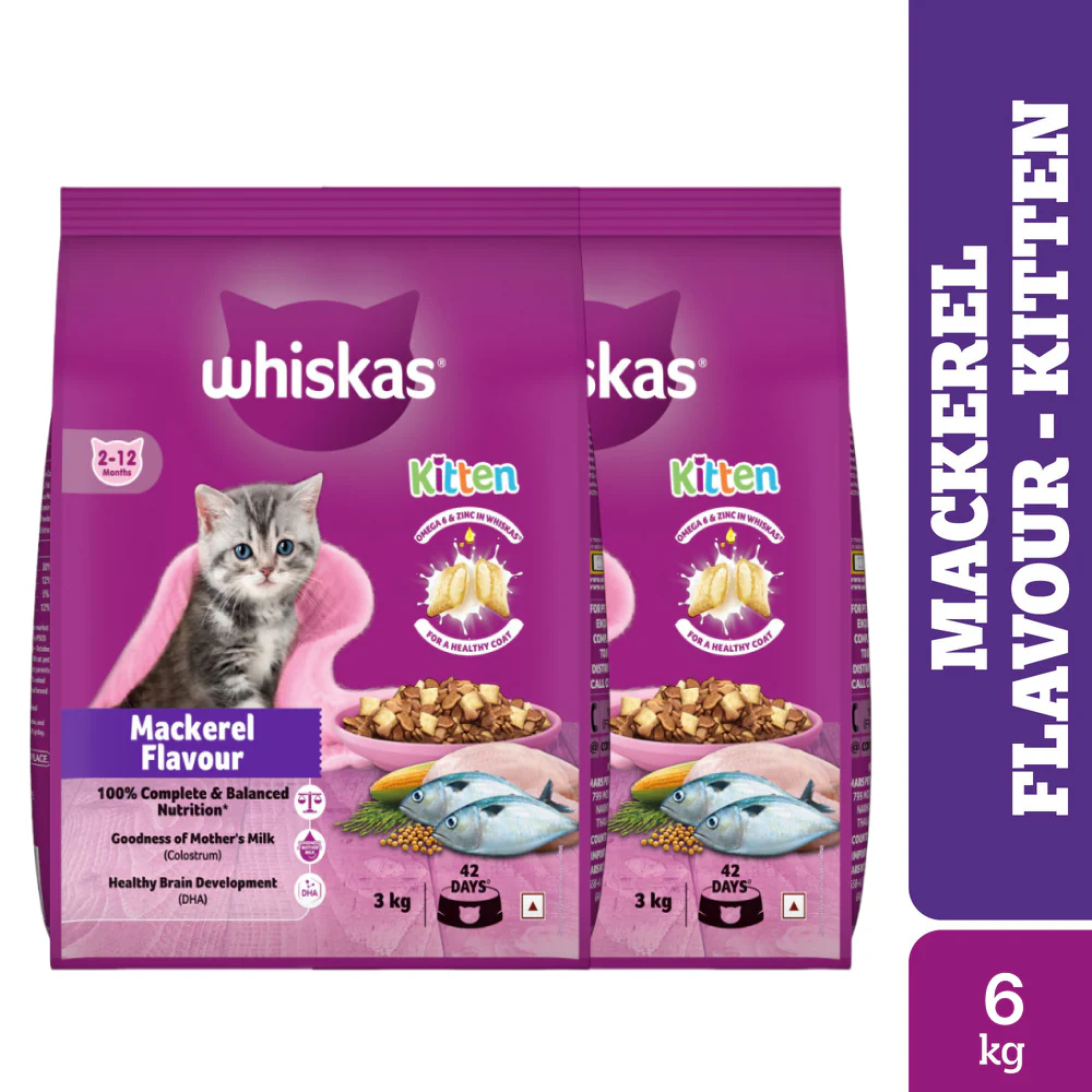 Whiskas Mackerel Flavour Kitten (2 to 12 months)Cat Dry Food - Image 23