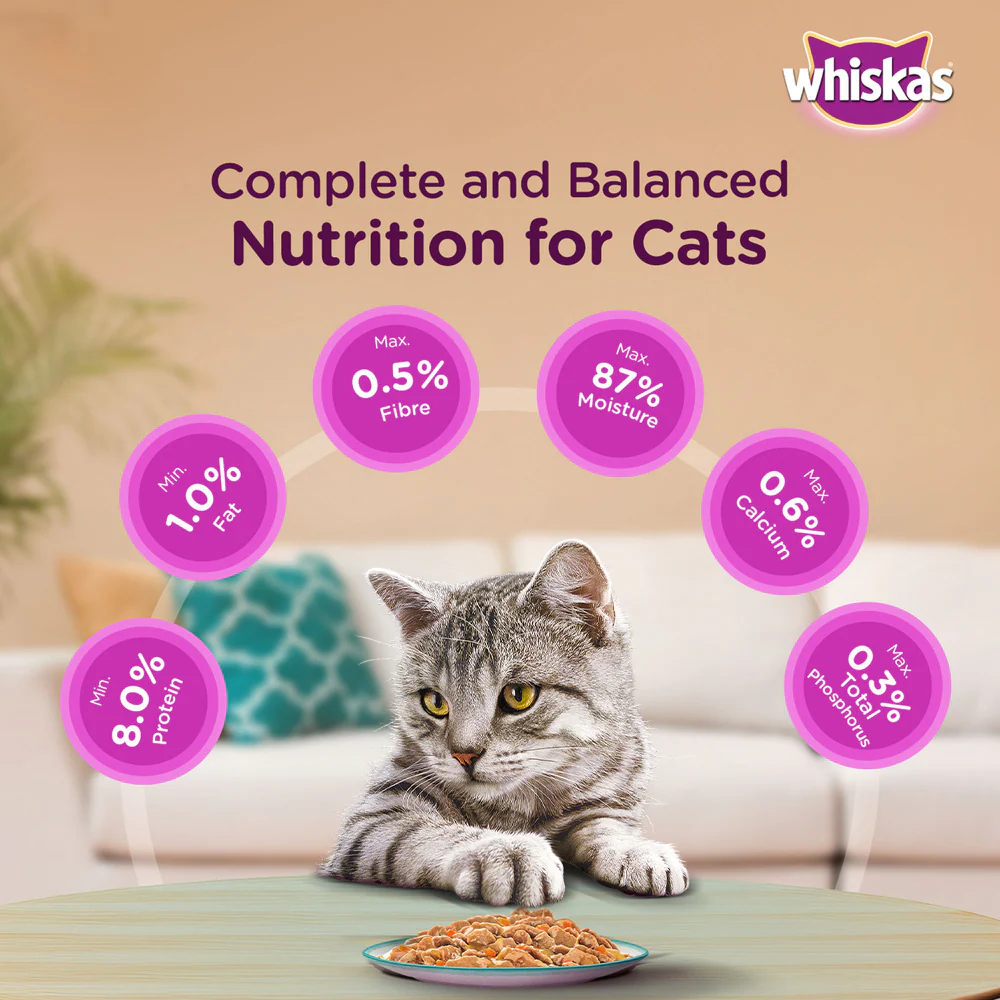 Whiskas Ocean Fish Adult Cat Wet Food - Image 7