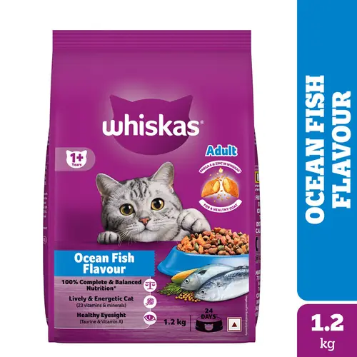 Whiskas Ocean Fish Flavour Adult Cat Dry Food - Image 24