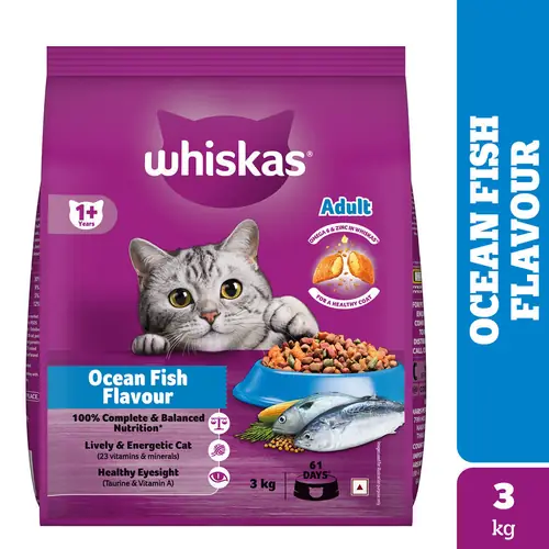 Whiskas Ocean Fish Flavour Adult Cat Dry Food - Image 25