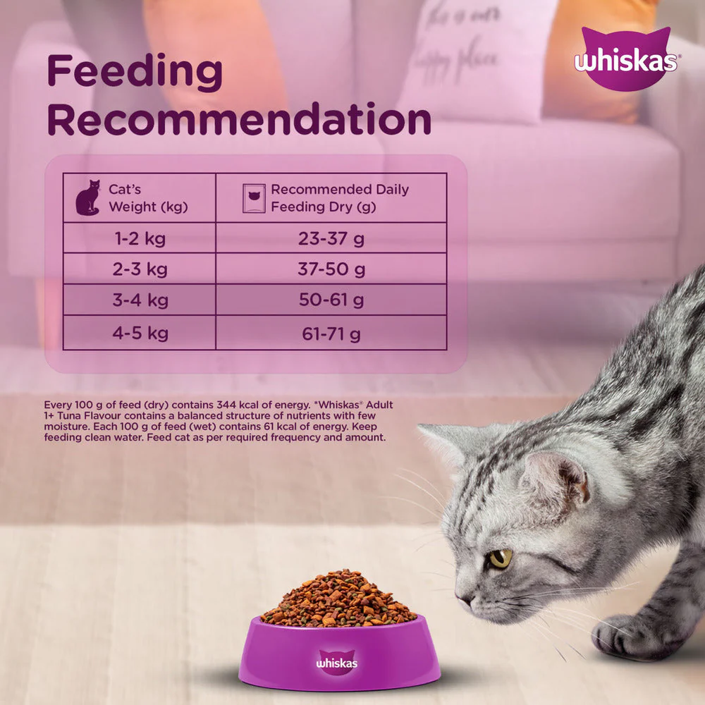 Whiskas Ocean Fish Flavour Adult Cat Dry Food - Image 5