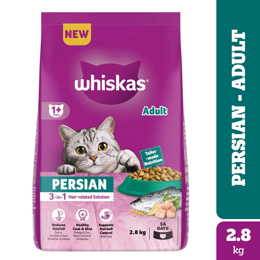 Whiskas Persian (1+ Years) Adult Cat Dry Food - Image 6