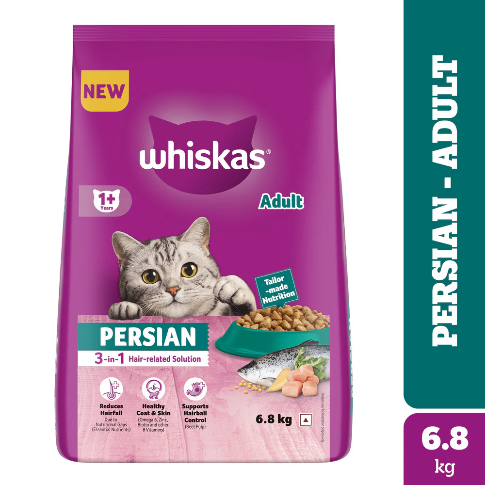 Whiskas Persian (1+ Years) Adult Cat Dry Food - Image 7