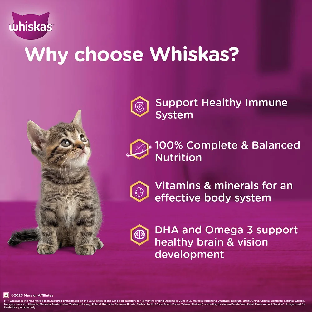 Whiskas Tasty Mix Seafood Cocktail Carrot Gravy Kitten Cat Wet Food - Image 3