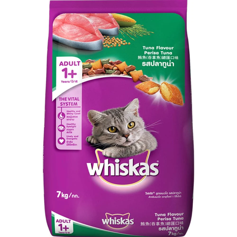 Whiskas Tuna and Tuna in Jelly Meal Adult Cat Dry and Wet Food Combo - Image 9