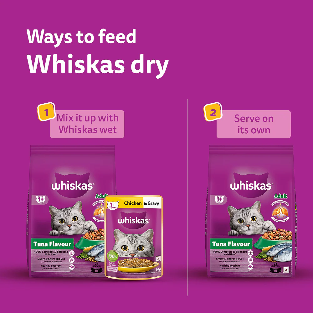 Whiskas Tuna Flavour Adult Cat Dry Food - Image 14