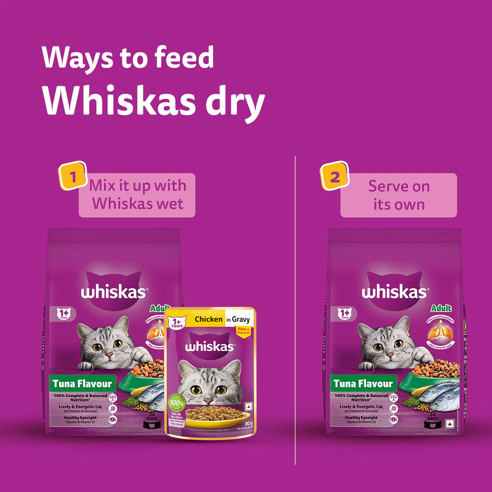 Whiskas Tuna Flavour Adult Cat Dry Food - Image 18
