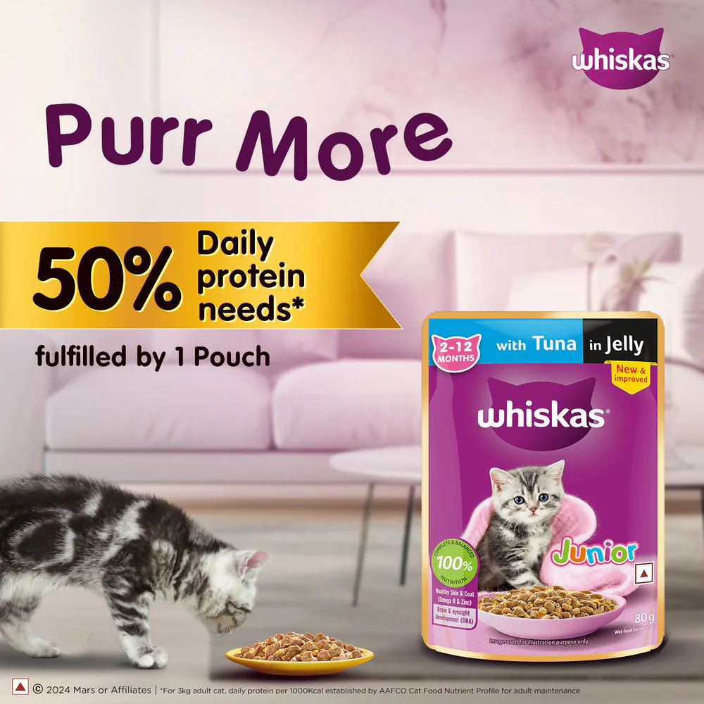 Whiskas Tuna in Jelly Kitten (2-12 Months) Cat Wet Food - Image 10