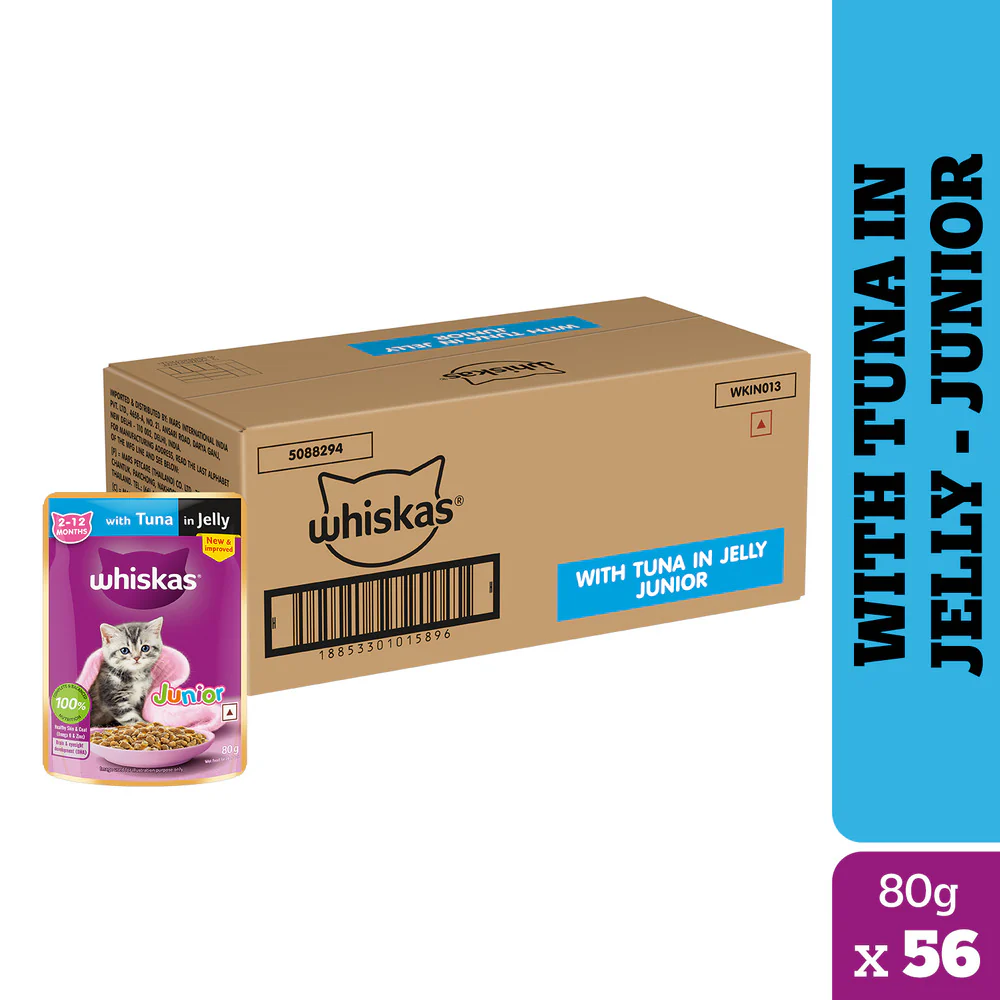 Whiskas Tuna in Jelly Kitten (2-12 Months) Cat Wet Food - Image 11