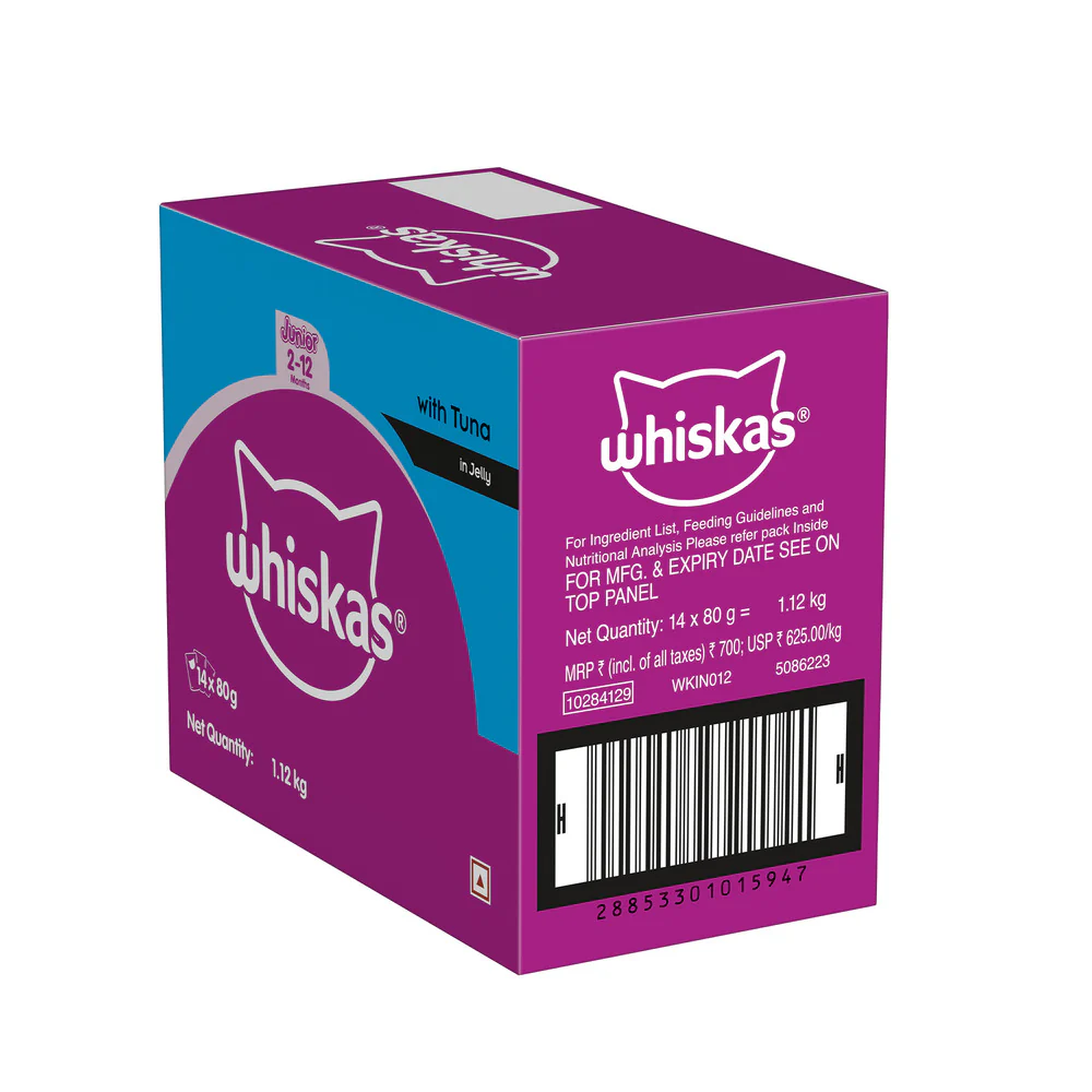Whiskas Tuna in Jelly Kitten (2-12 Months) Cat Wet Food - Image 14