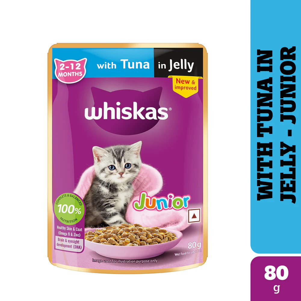Whiskas Tuna in Jelly Kitten (2-12 Months) Cat Wet Food - Image 16