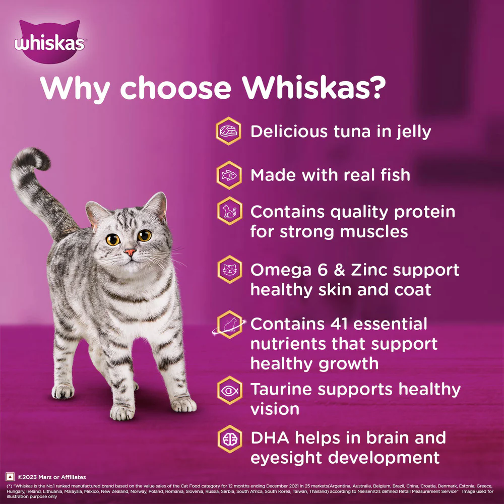 Whiskas Tuna in Jelly Kitten (2-12 Months) Cat Wet Food - Image 9