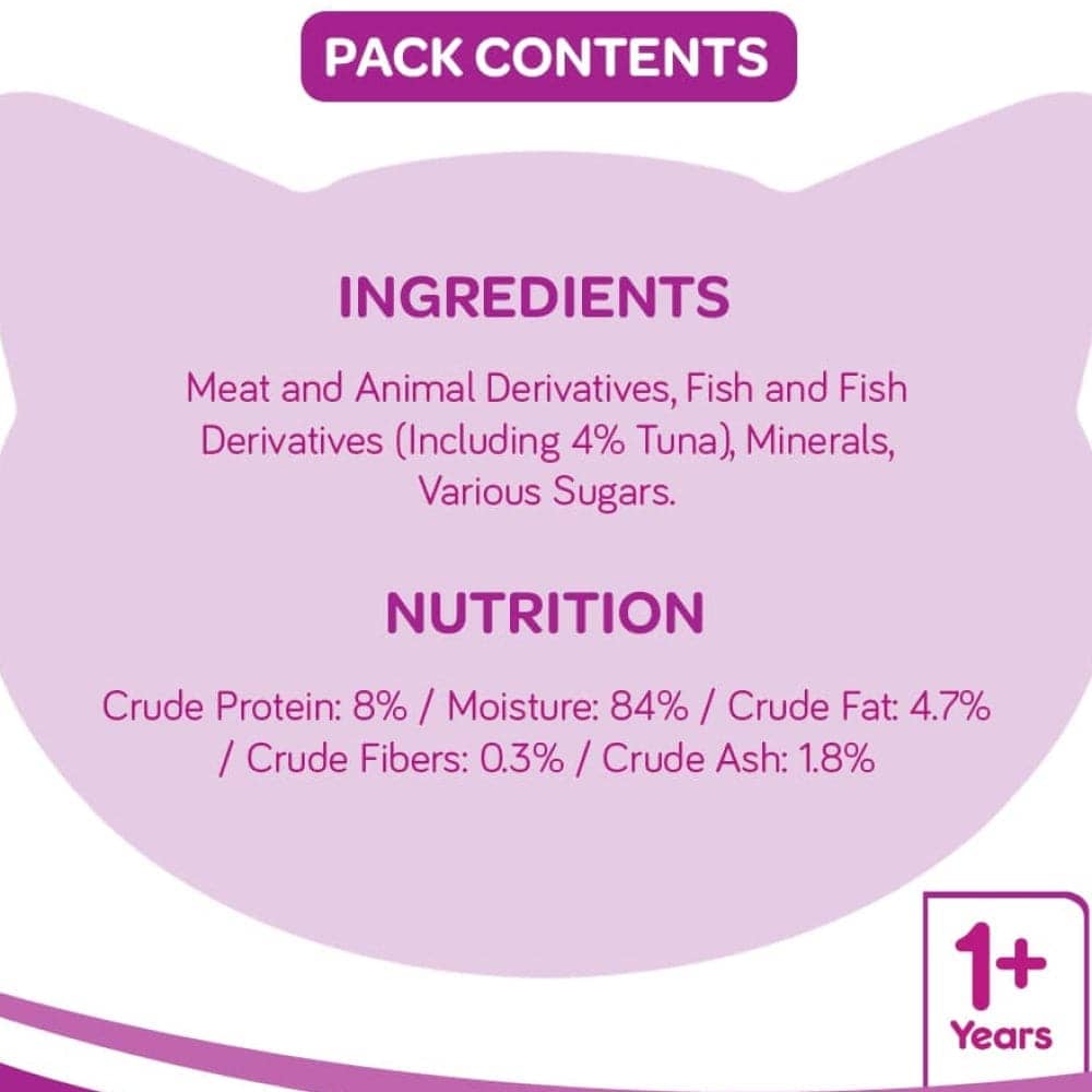 Whiskas Tuna in Jelly Meal Adult Cat Wet Food and Tuna Flavour Adult Cat Dry Food Combo - Image 6