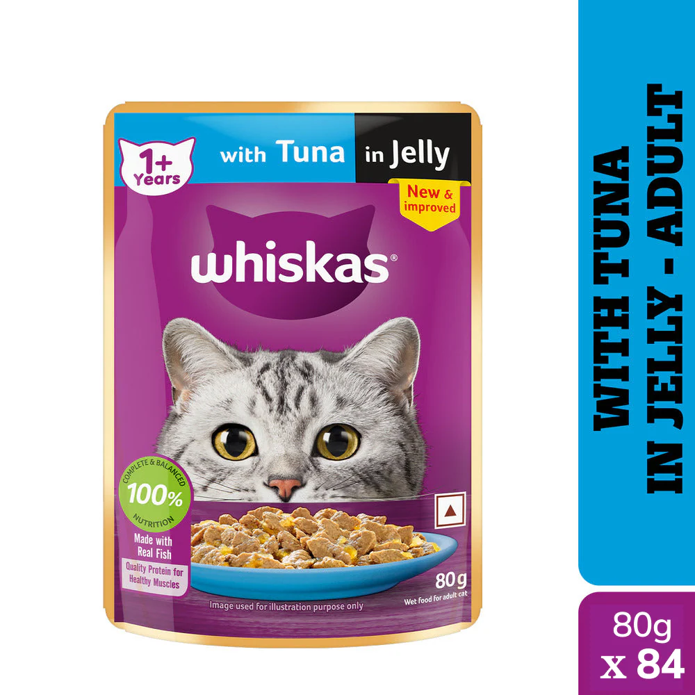 Whiskas Tuna in Jelly Meal Adult Cat Wet Food - Image 20