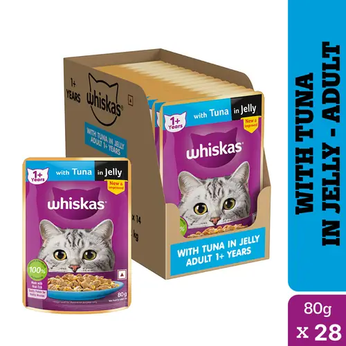Whiskas Tuna in Jelly Meal Adult Cat Wet Food - Image 20