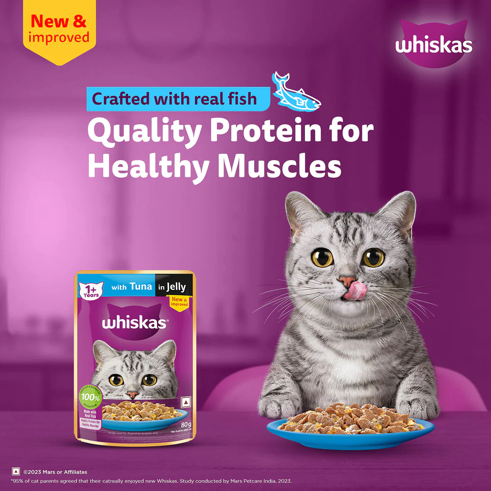 Whiskas Tuna in Jelly Meal Adult Cat Wet Food - Image 5