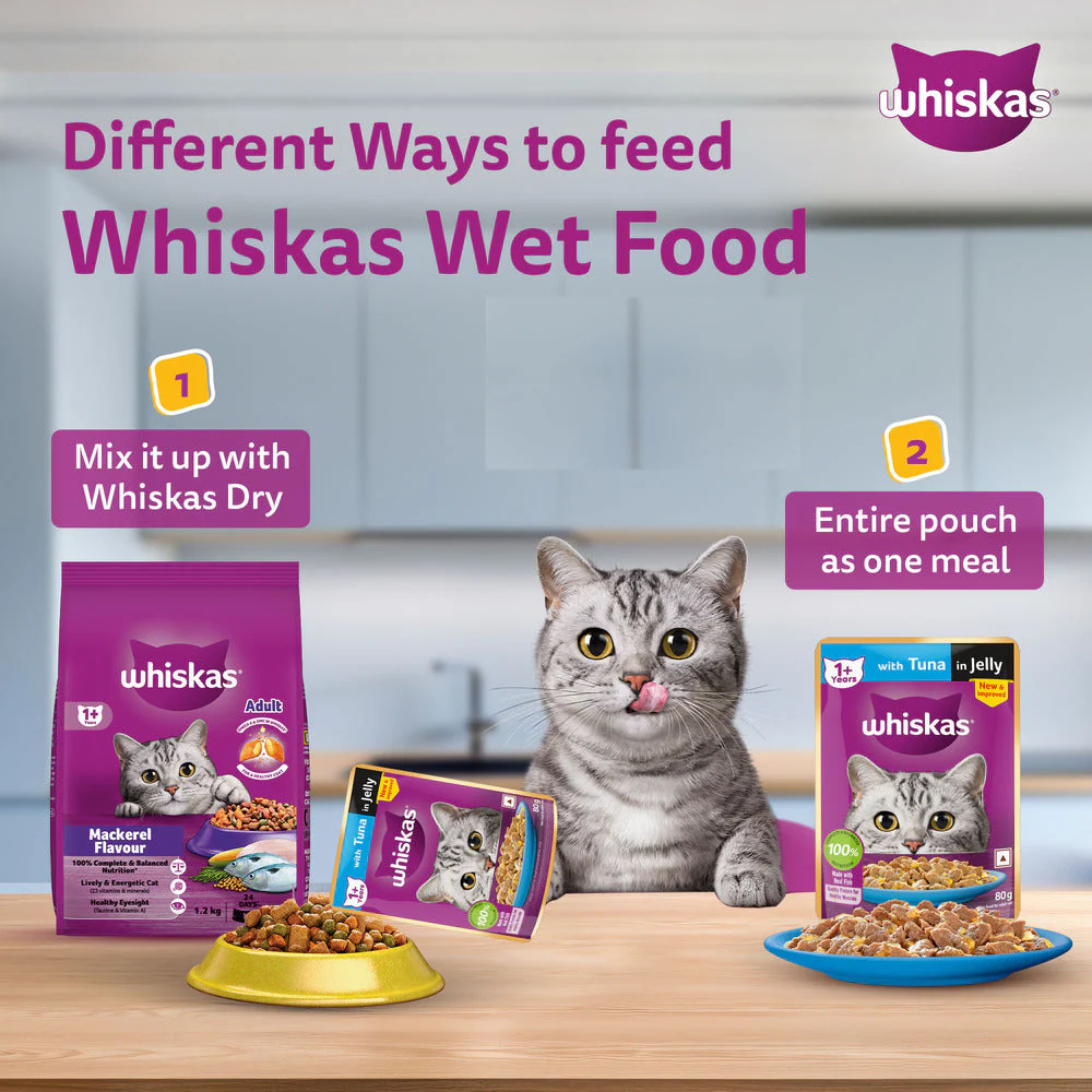 Whiskas Tuna in Jelly Meal Adult Cat Wet Food - Image 9