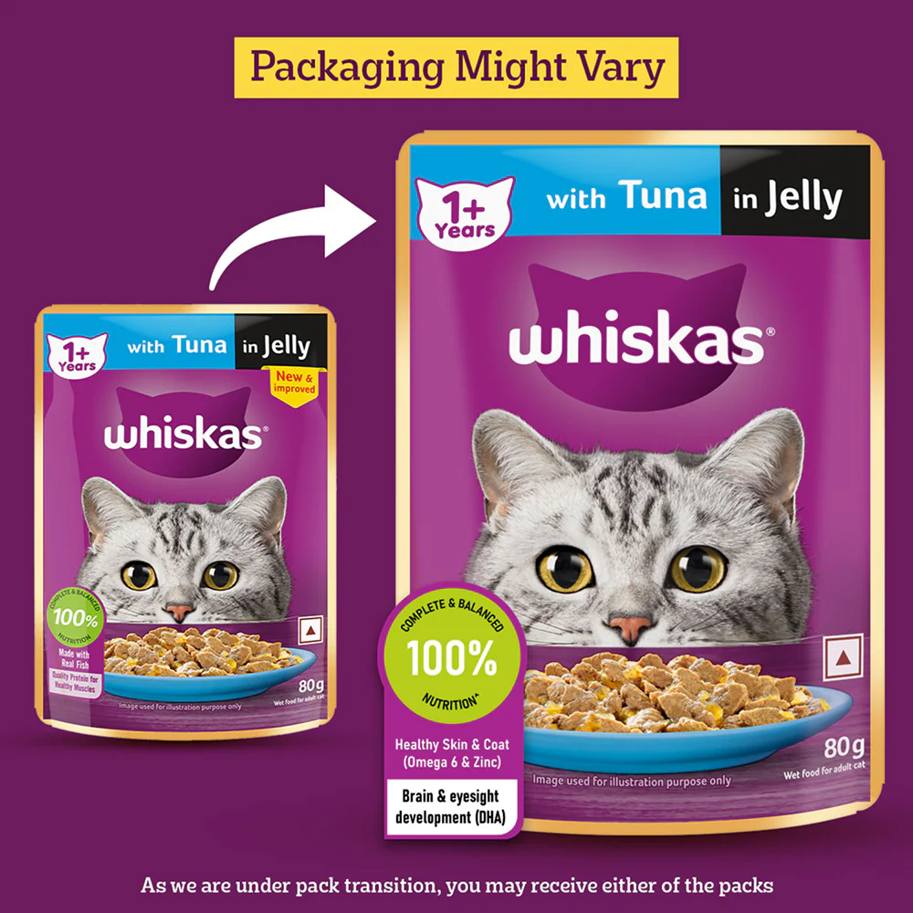 Whiskas Tuna in Jelly Meal Adult Cat Wet Food - Image 19