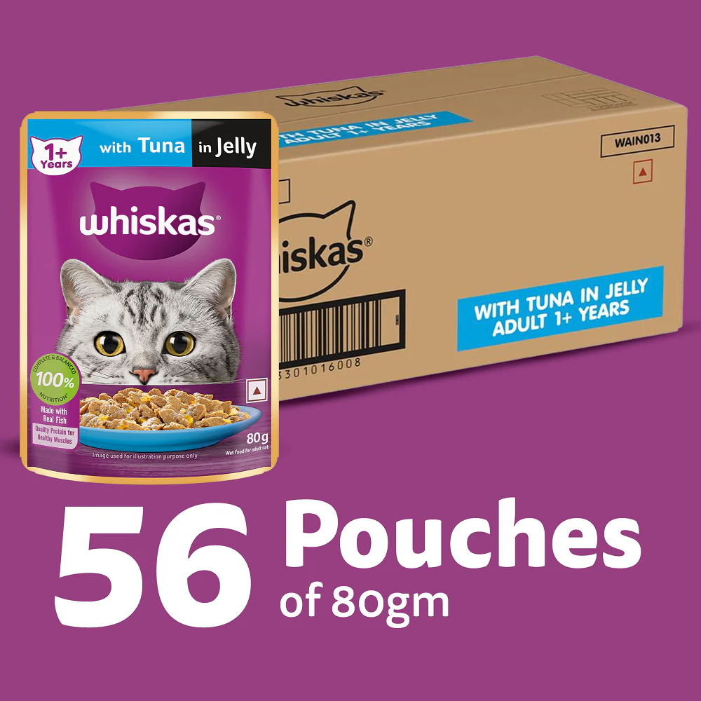 Whiskas Tuna in Jelly Meal Adult Cat Wet Food - Image 22