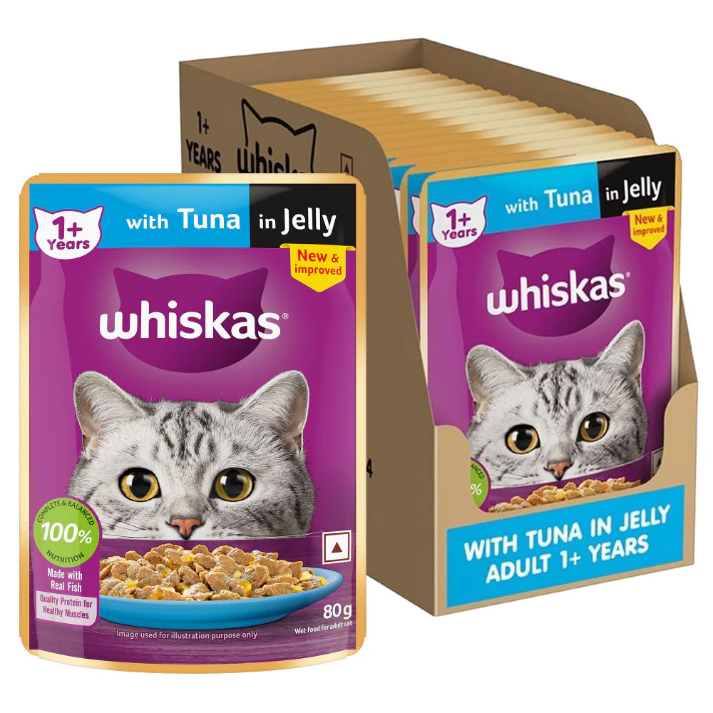 Whiskas Tuna in Jelly Meal Adult Cat Wet Food - Image 24