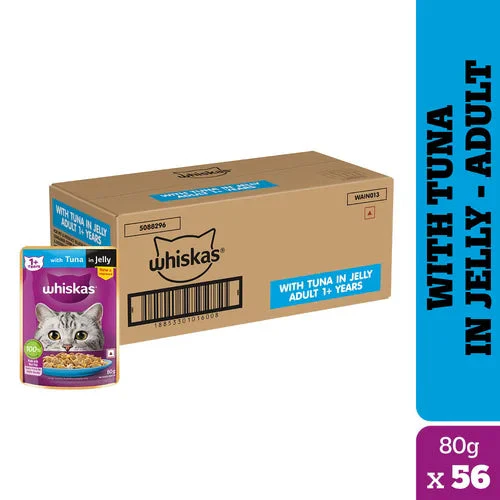 Whiskas Tuna in Jelly Meal Adult Cat Wet Food - Image 26