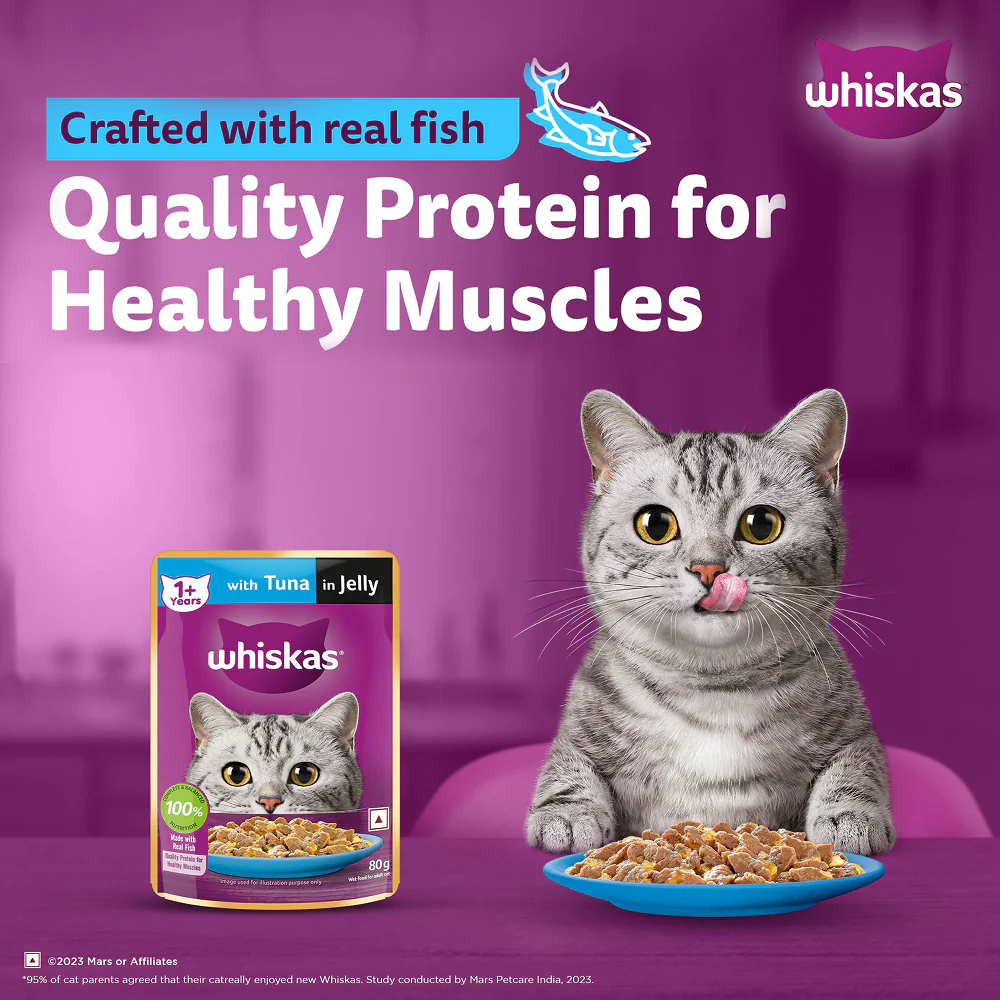 Whiskas Tuna in Jelly Meal Adult Cat Wet Food - Image 8