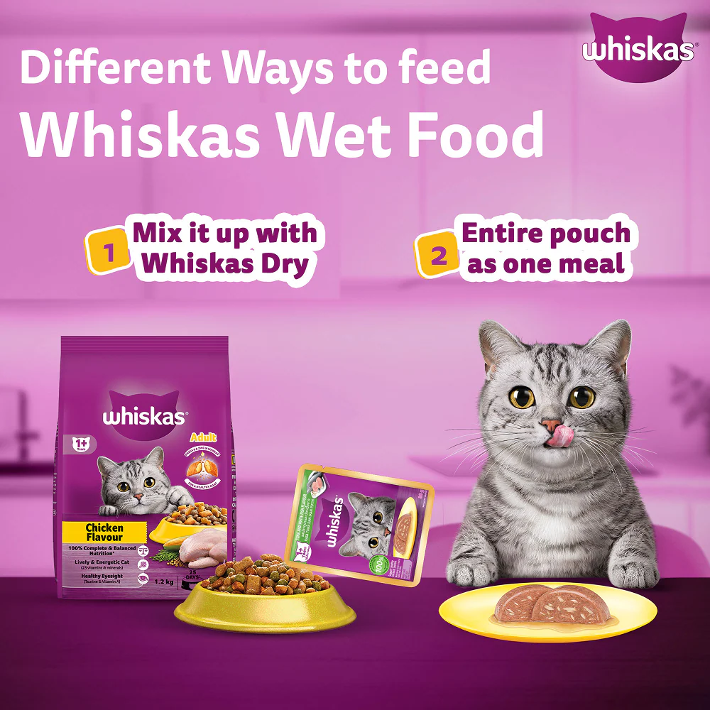 Whiskas Tuna & White Fish Adult (1+ Years) Cat Wet Food - Image 17