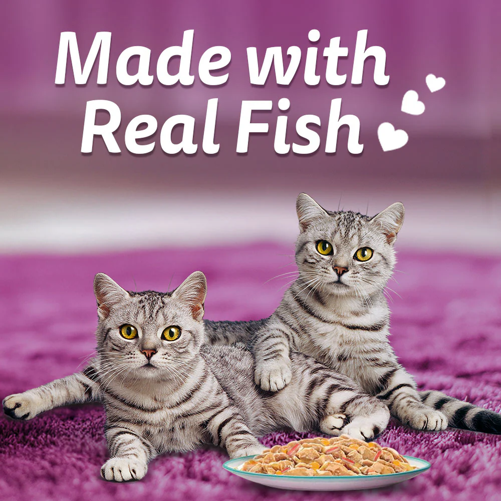 Whiskas Tuna with Kanikama And Carrot in Gravy Tasty Mix Adult Cat Wet Food - Image 11