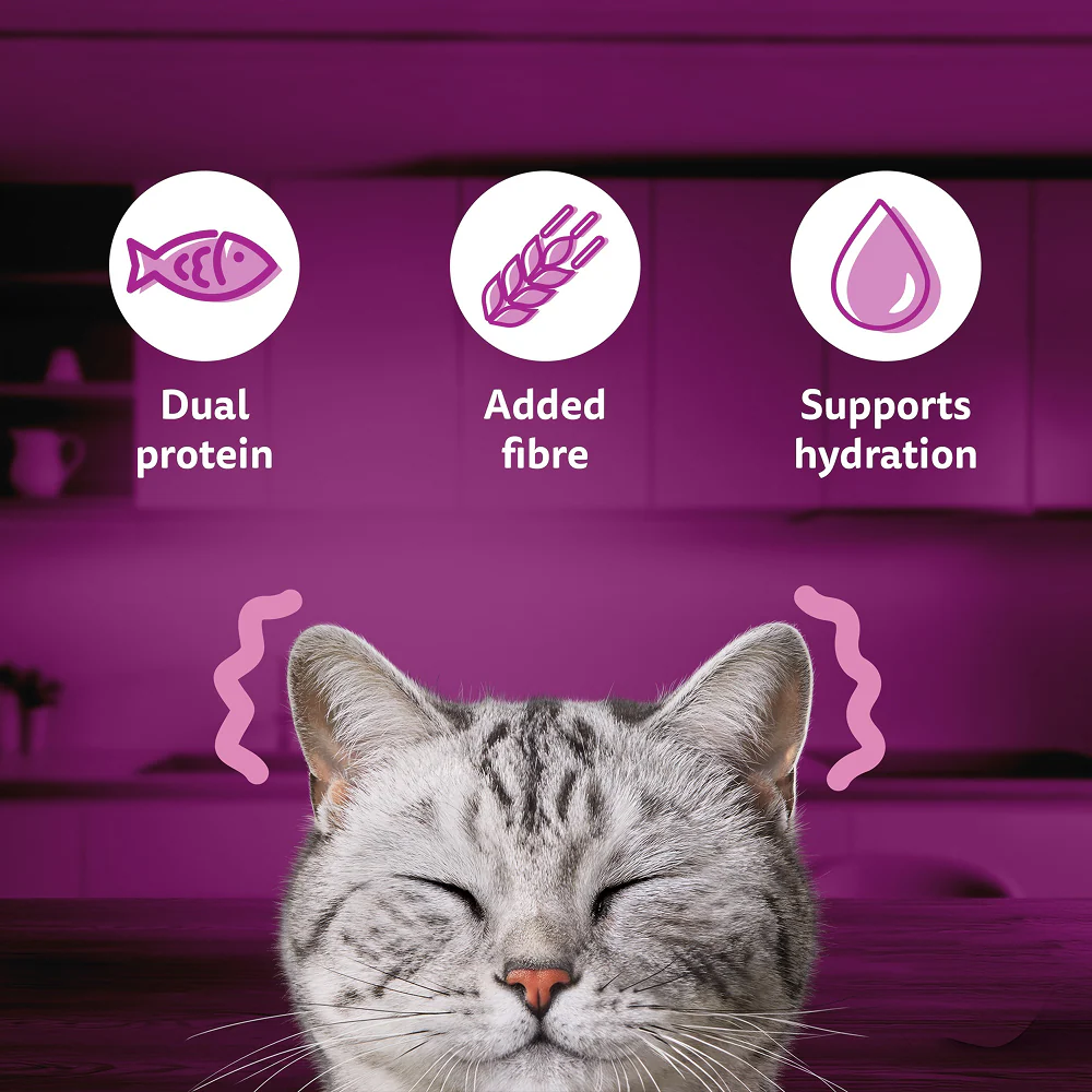 Whiskas Tuna with Kanikama And Carrot in Gravy Tasty Mix Adult Cat Wet Food - Image 12