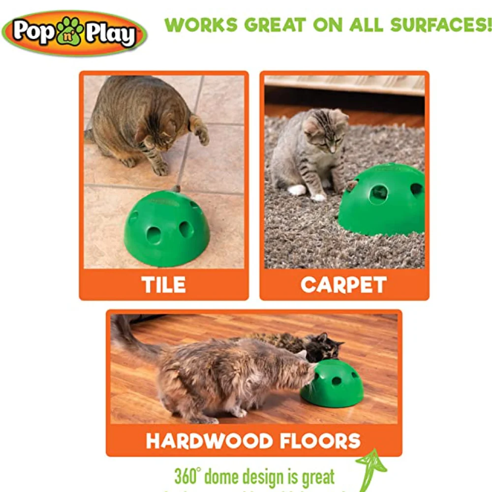 Wobble Wag Pop N Play Interactive Toy for Cats - Image 3