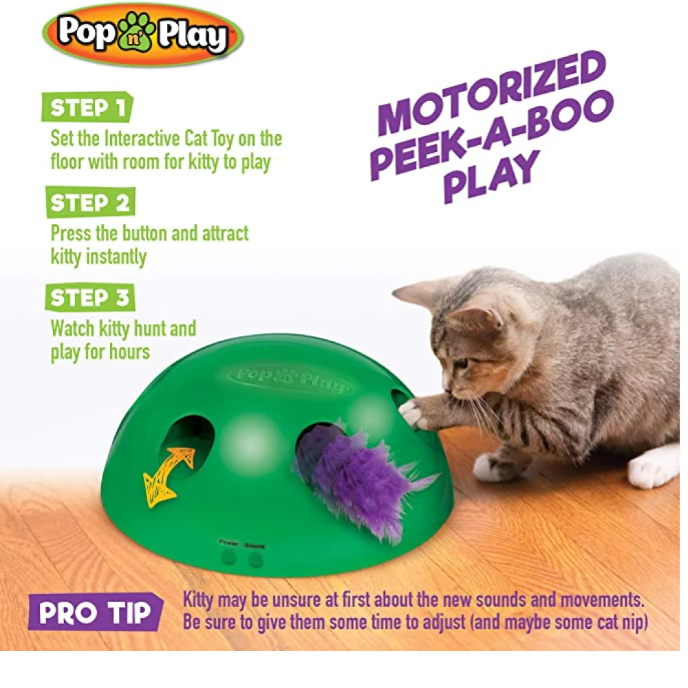 Wobble Wag Pop N Play Interactive Toy for Cats - Image 4