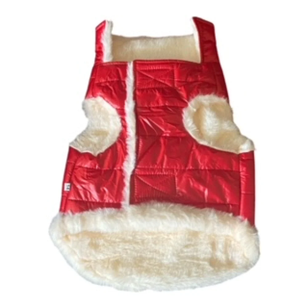 Woofiezz Warm & Comfortable Stylish Jackets for Dogs and Cats (Red) - Image 4