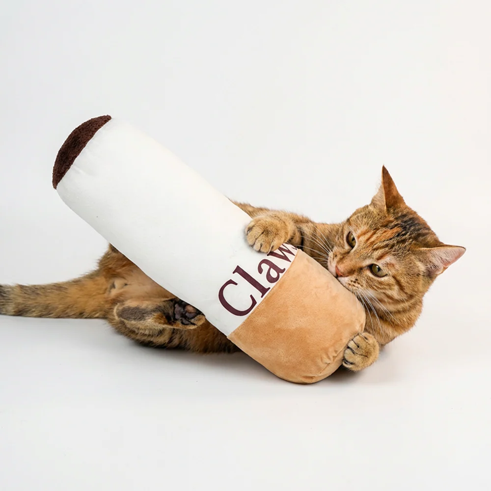 Clawsicc Cigarette Plush Toy For Dogs and Cats - Image 6