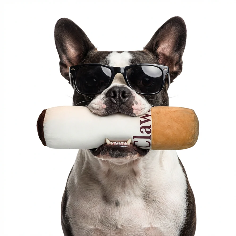 Clawsicc Cigarette Plush Toy For Dogs and Cats - Image 7