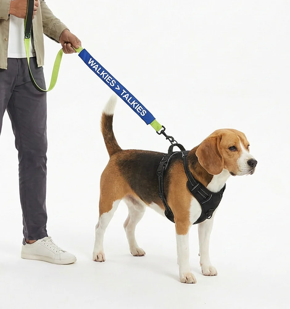Funny Leash Sleeves for Dogs and Cats (Blue) - Image 4