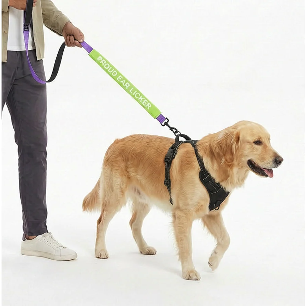 Funny Leash Sleeves for Dogs and Cats (Green) - Image 2